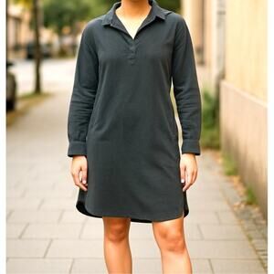 Tunic Dress CLOTH & STONE Long Sleeve High Low  Small Logenlook Cottage Core